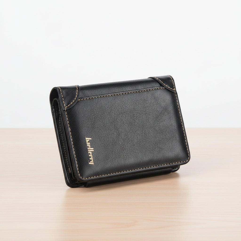 Cartera para Hombre Vintage - Cuero PU Premium