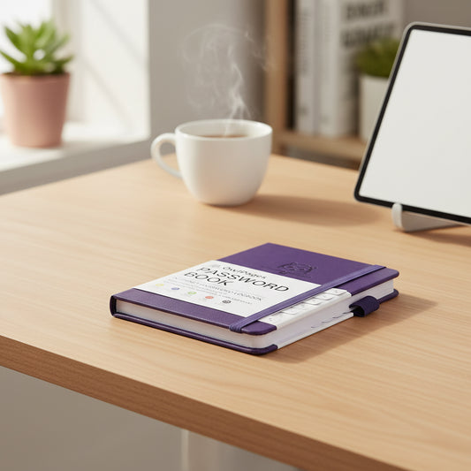 Libreta de Contraseñas con Índice Organizado