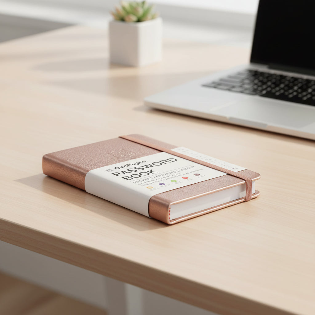Libreta de Contraseñas con Índice Organizado