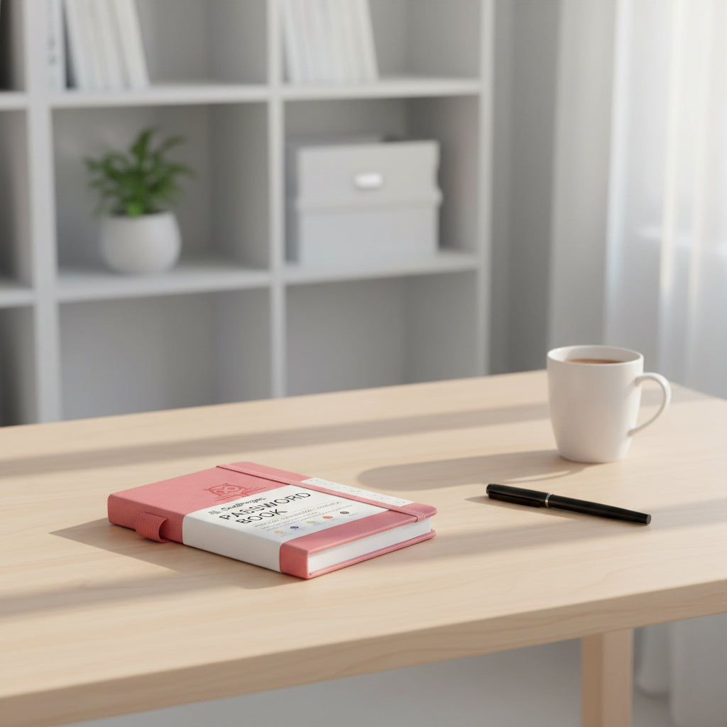 Libreta de Contraseñas con Índice Organizado