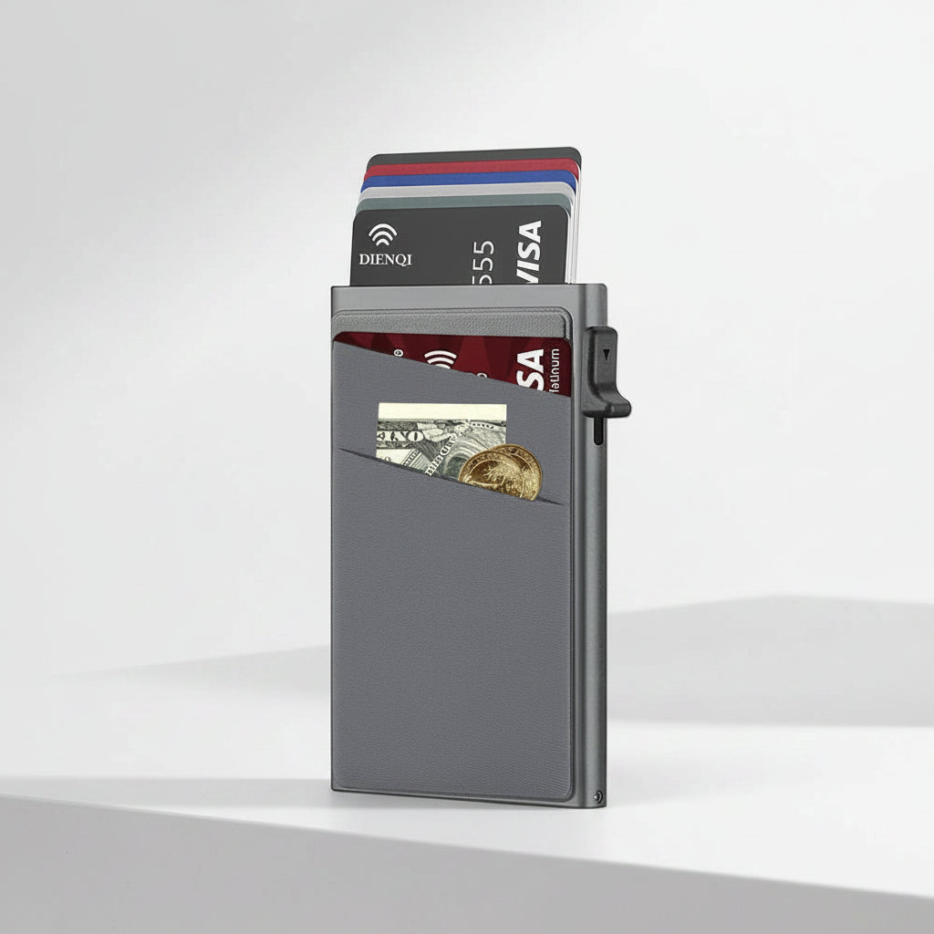 Tarjetero Minimalista con Protección RFID
