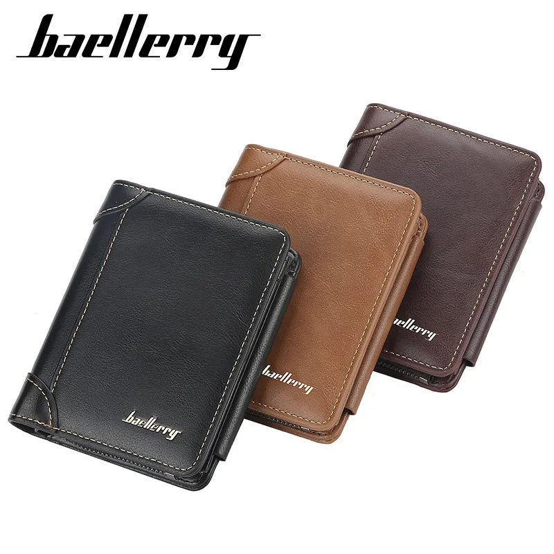 Cartera para Hombre Vintage - Cuero PU Premium