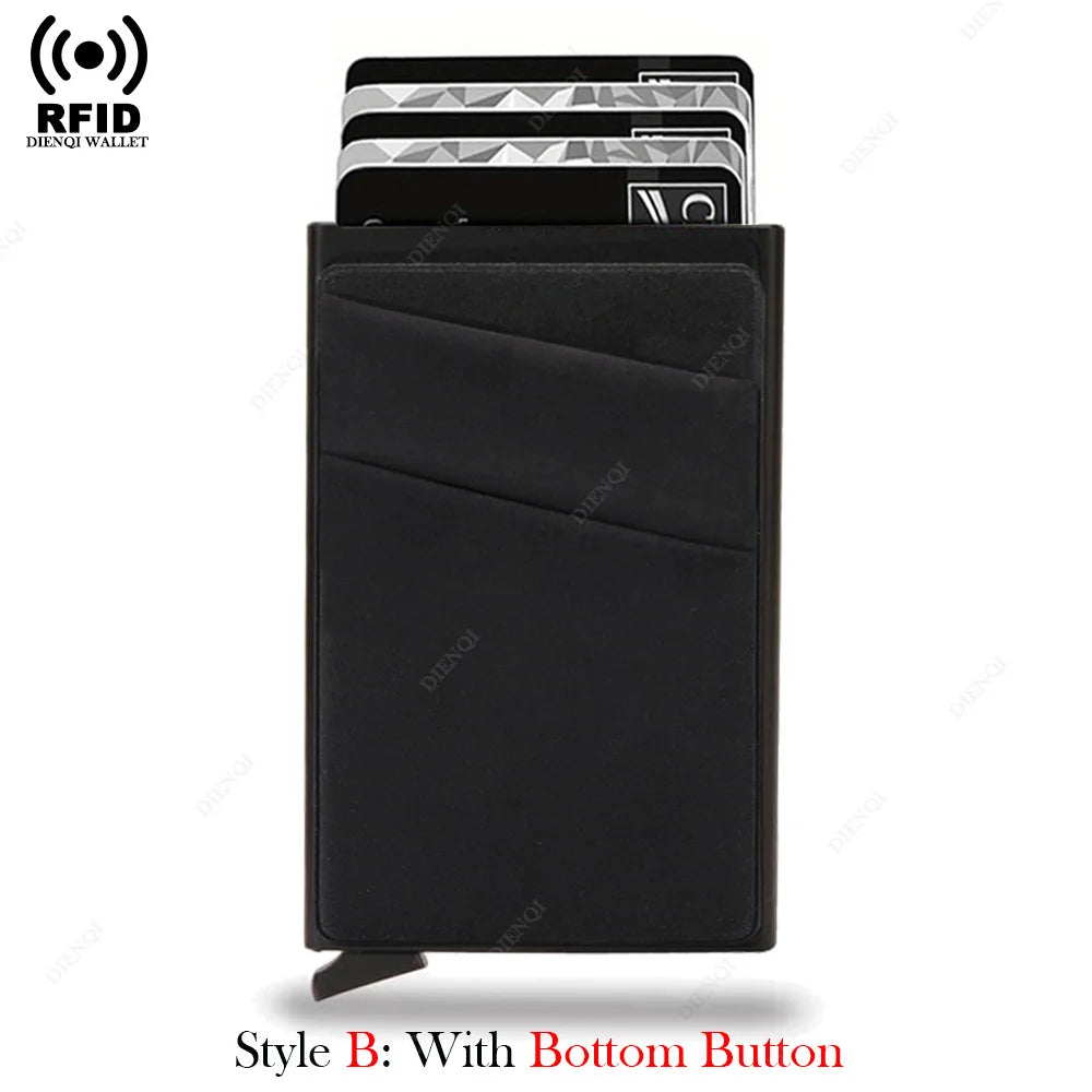 Tarjetero Minimalista con Protección RFID