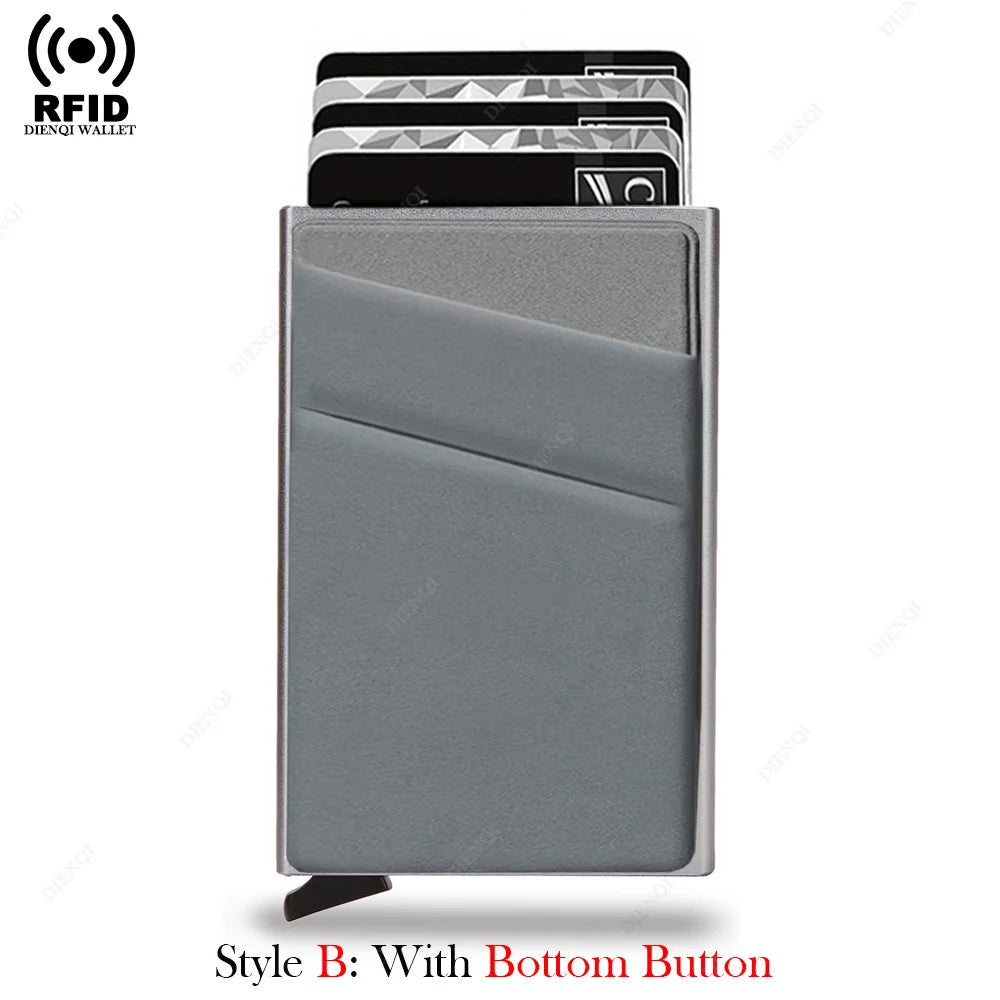 Tarjetero Minimalista con Protección RFID