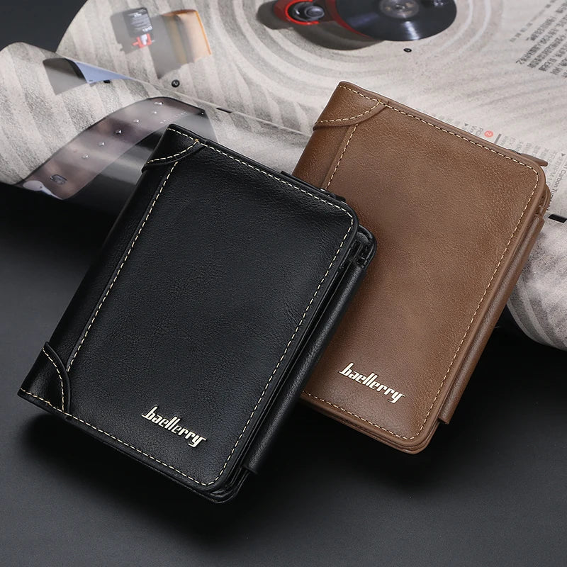 Cartera para Hombre Vintage - Cuero PU Premium
