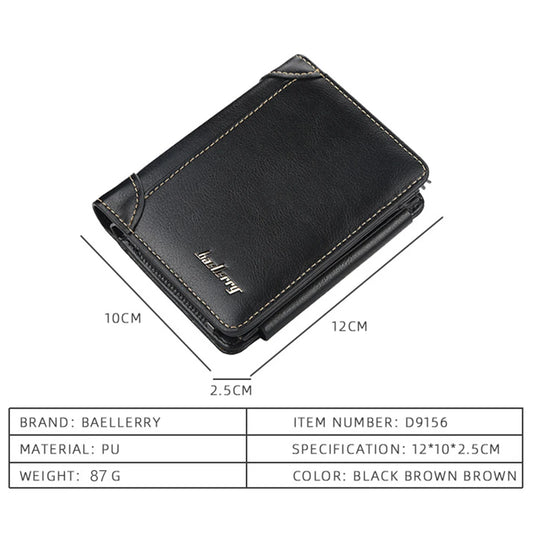 Cartera para Hombre Vintage - Cuero PU Premium