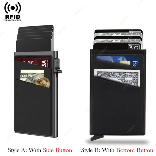 Tarjetero Minimalista con Protección RFID