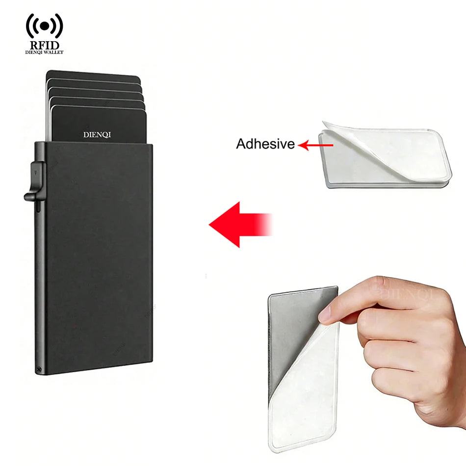 Tarjetero Minimalista con Protección RFID